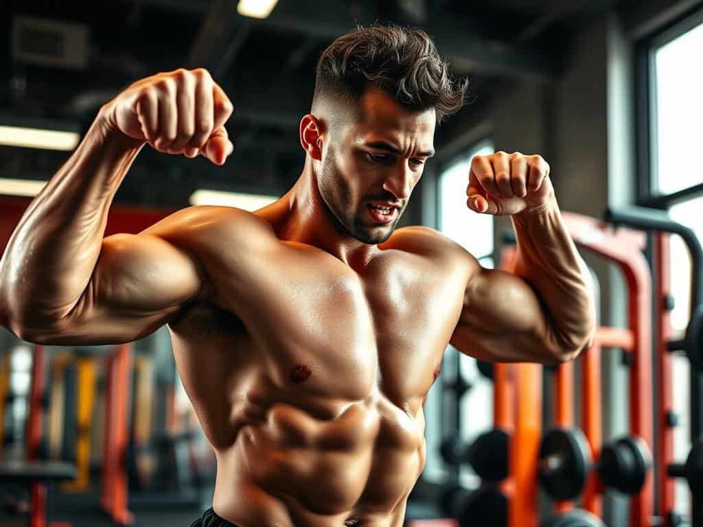 action photography showing fitness lifestyle in the gym