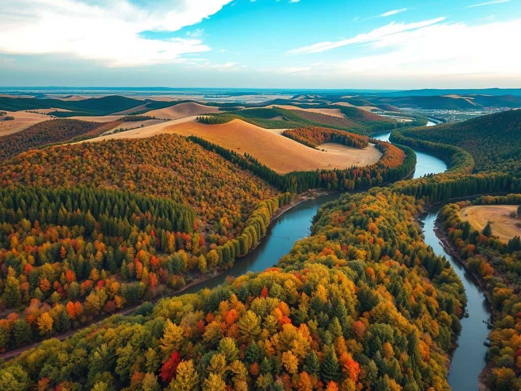 aerial shots with drone tech