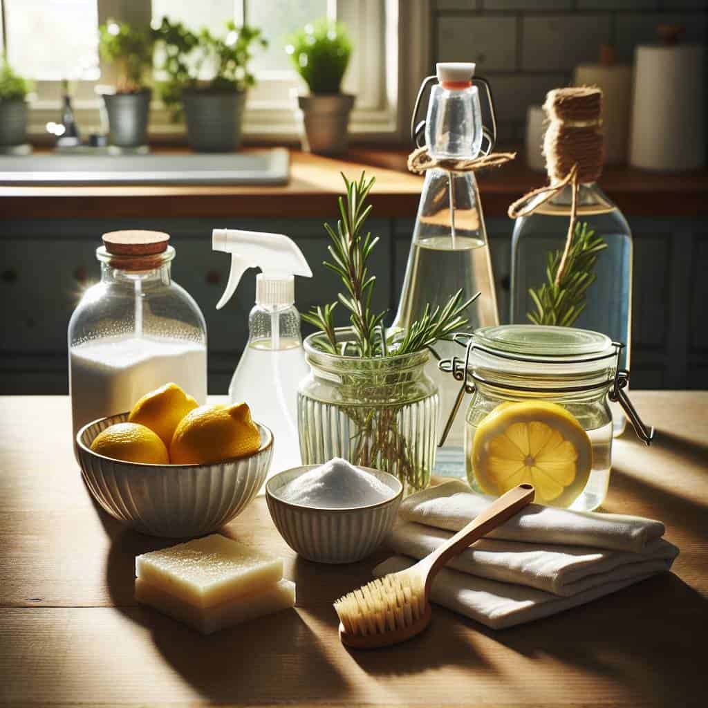 featured how to make your own natural cleaning products