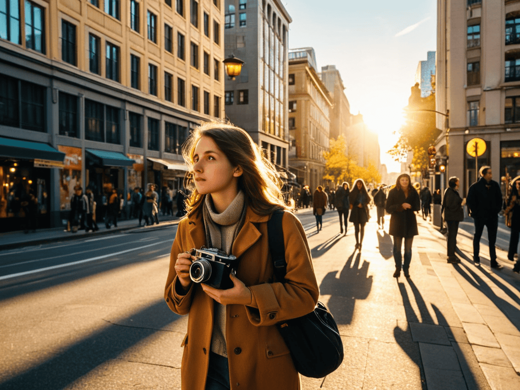 Capturing Solace in city streets
