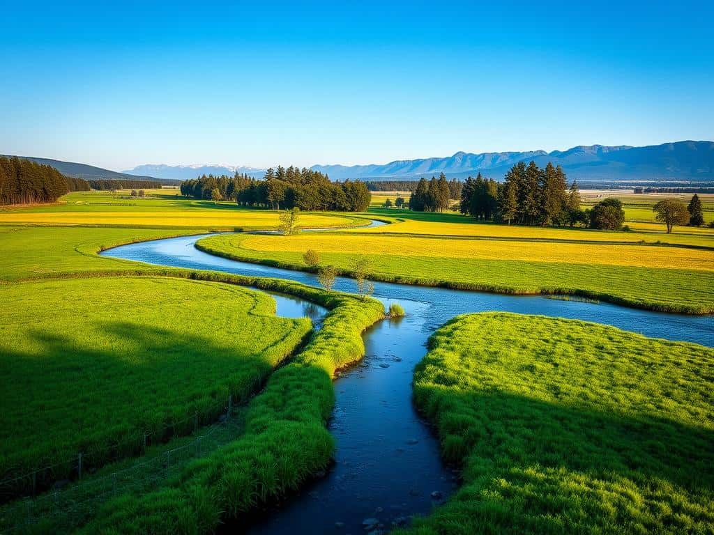 landscape leading lines