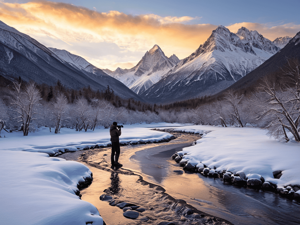 Winter Travel Narratives Landscape