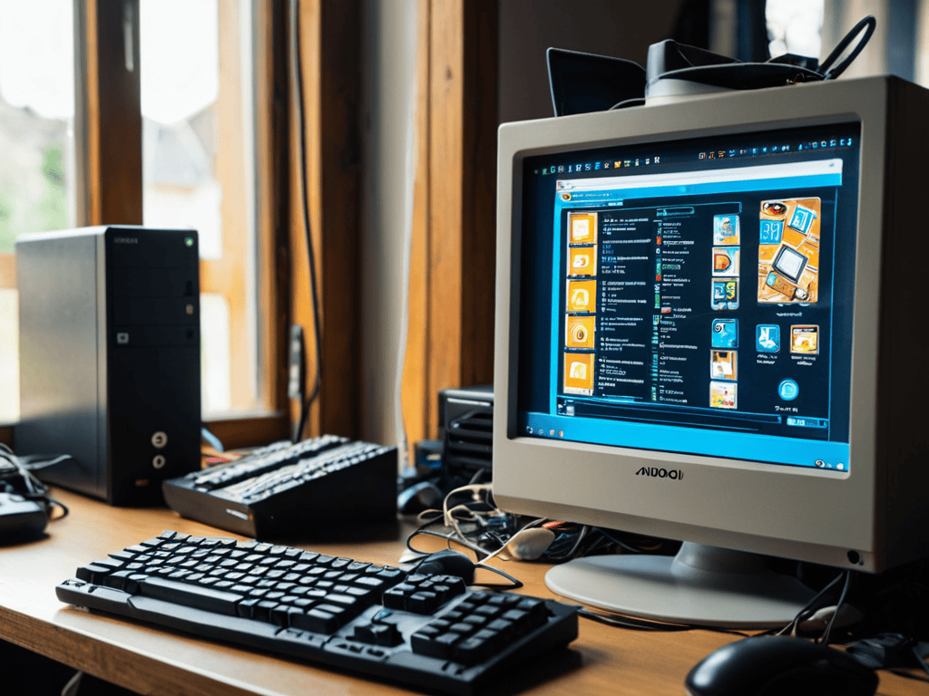 Running Android on Pc screenshot