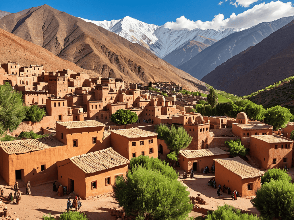 Atlas Mountains Berbers culture