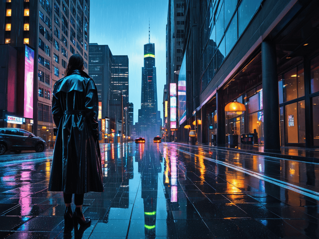 Cyberpunk aesthetic tips
