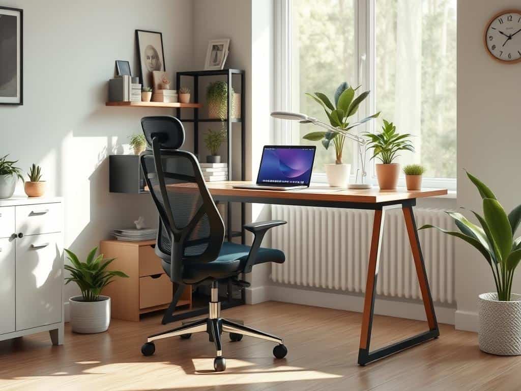 capturing workspace photos