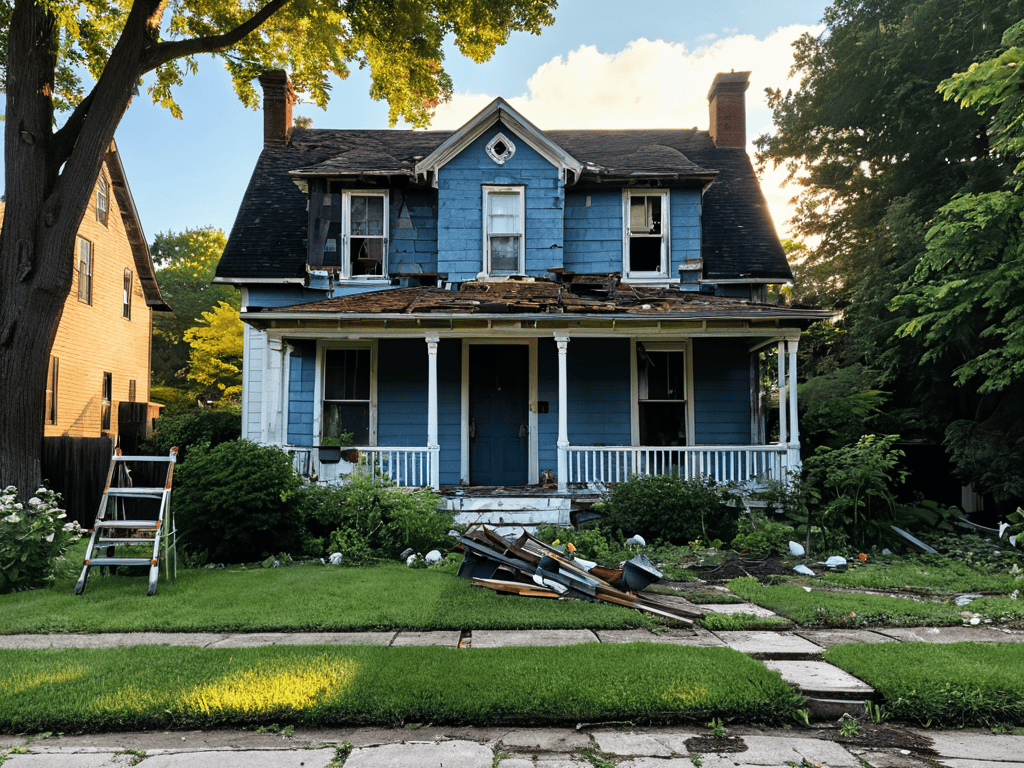 FHA 203k Loan fixer-upper home