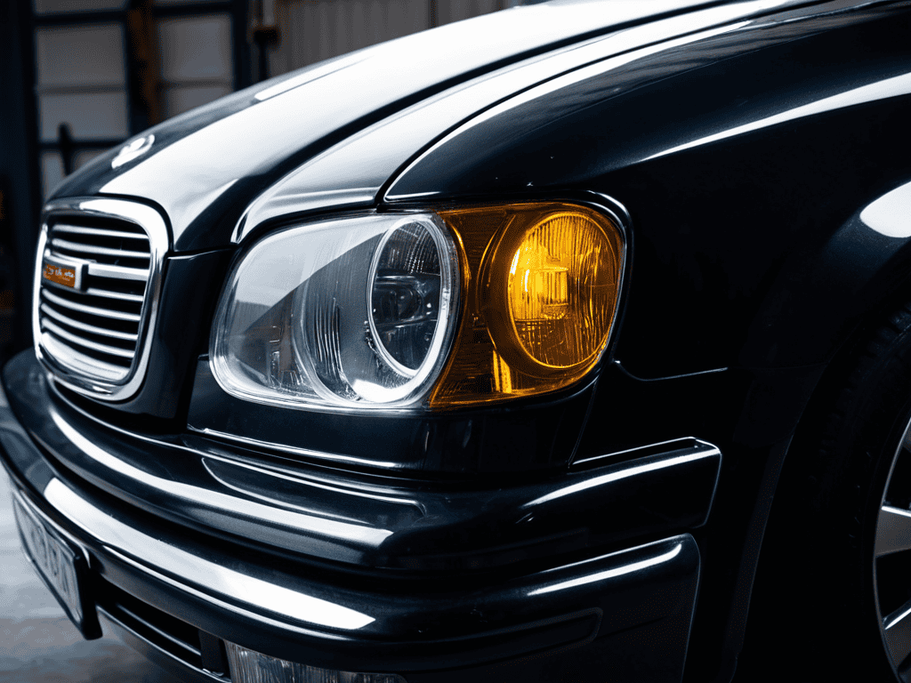 Restoring Yellow Headlights with clarity