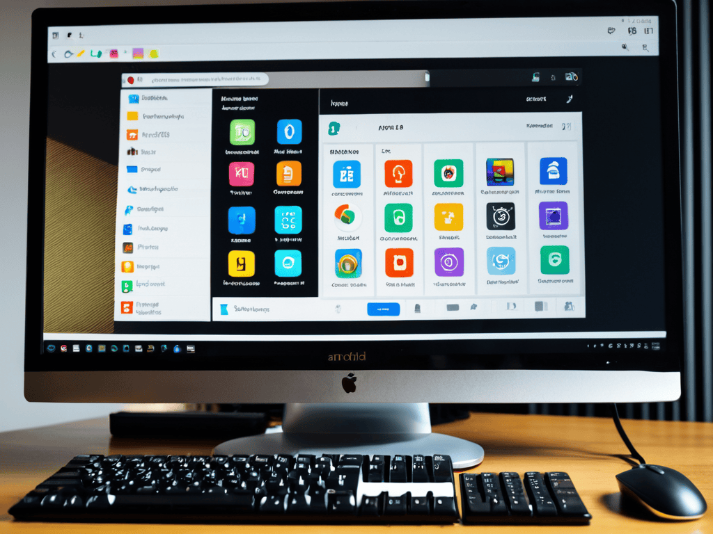 Running Android on PC screenshot