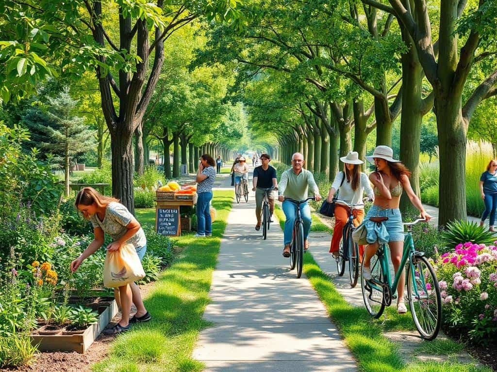 sustainable lifestyle shots