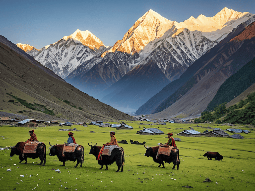 Mount Everest landscape