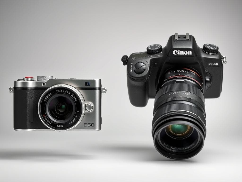 Compact vs bulky cameras
