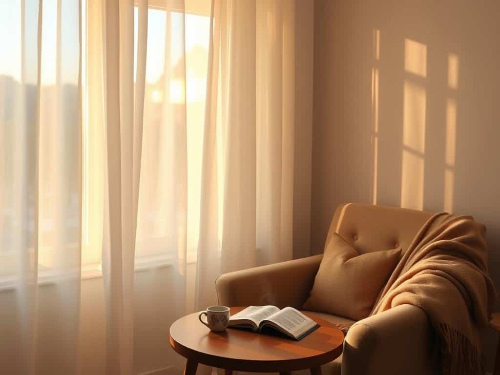 using natural light for cozy indoor photography