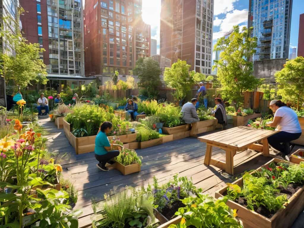 Urban gardening seeds of change