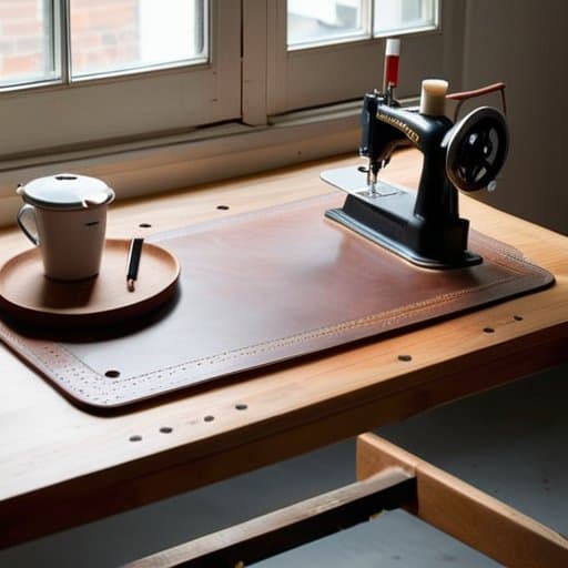 Edge Finishing Techniques for Leather Trays Quiet Borders for Urban Keys