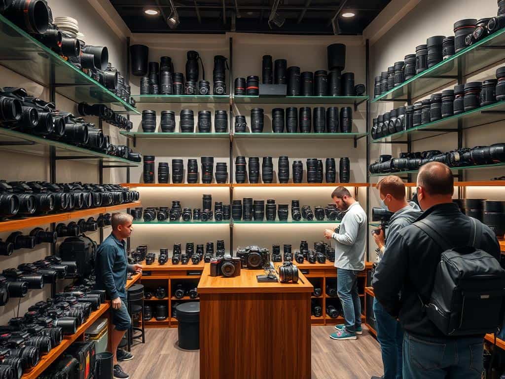 Renting cameras