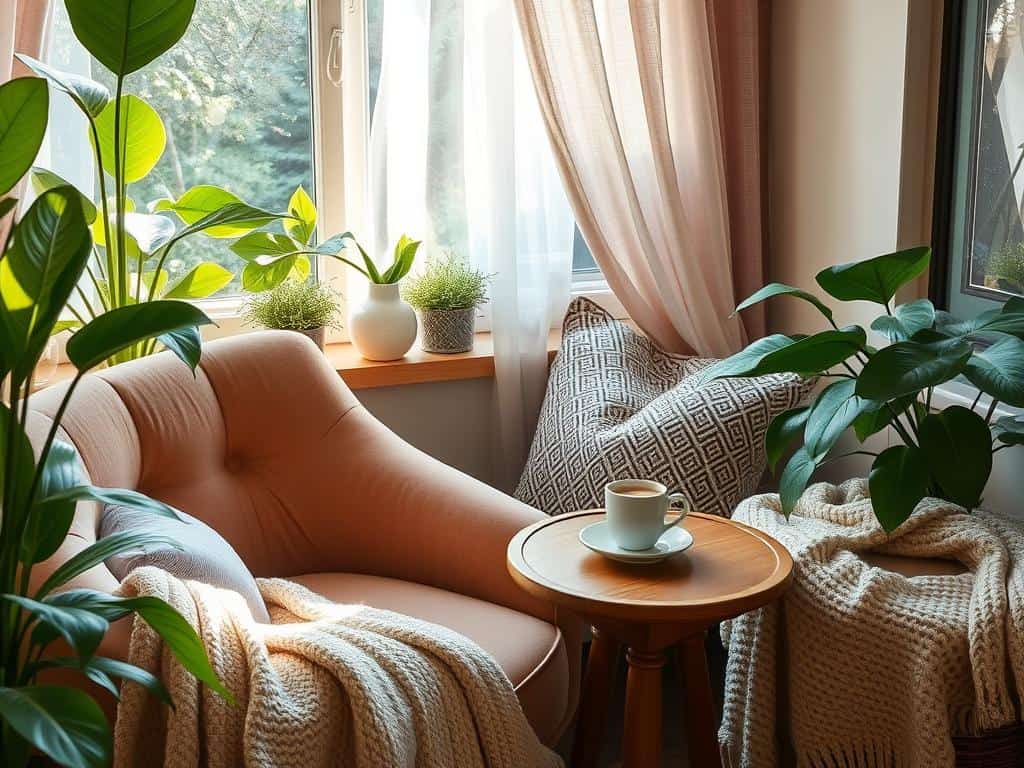 cozy coffee nook