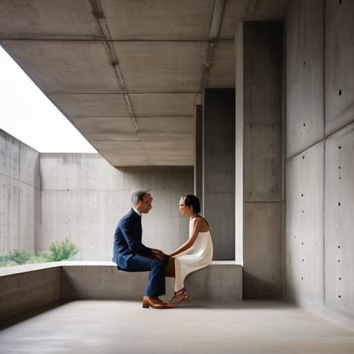 Brutalist honesty in relationships, authentic love