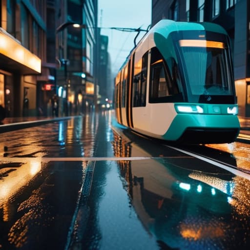 Low Noise Public Transportation Systems as Urban Poetry