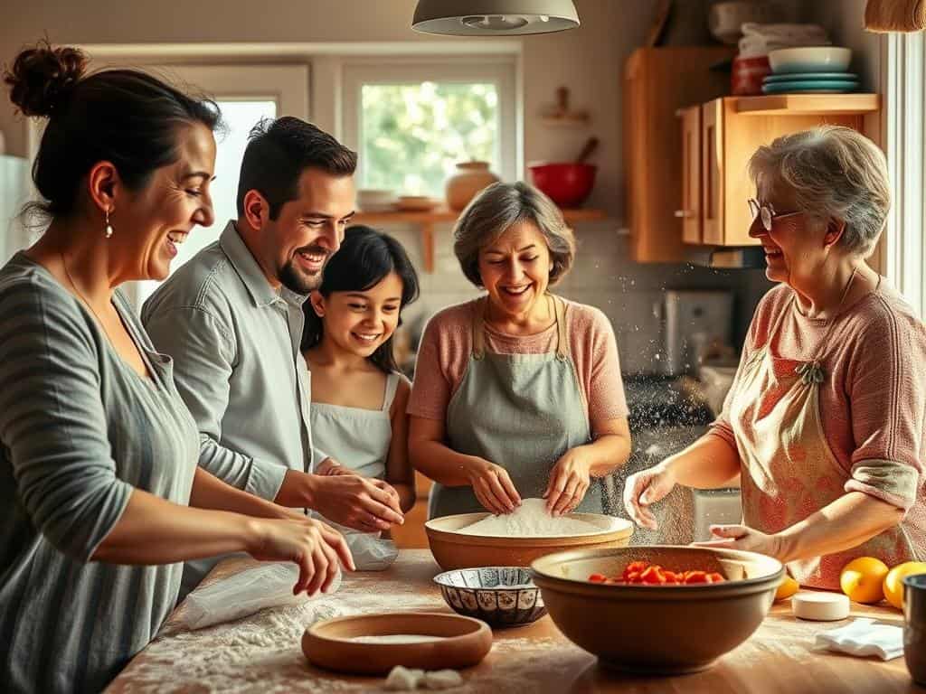 Capturing family traditions