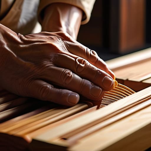 Sashimono Woodworking Mechanical Rituals: Pure Friction
