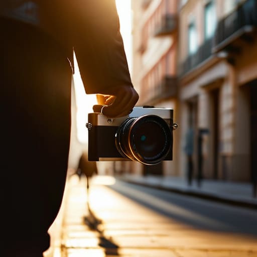 The Discreet Companion: Fujifilm X100V camera.