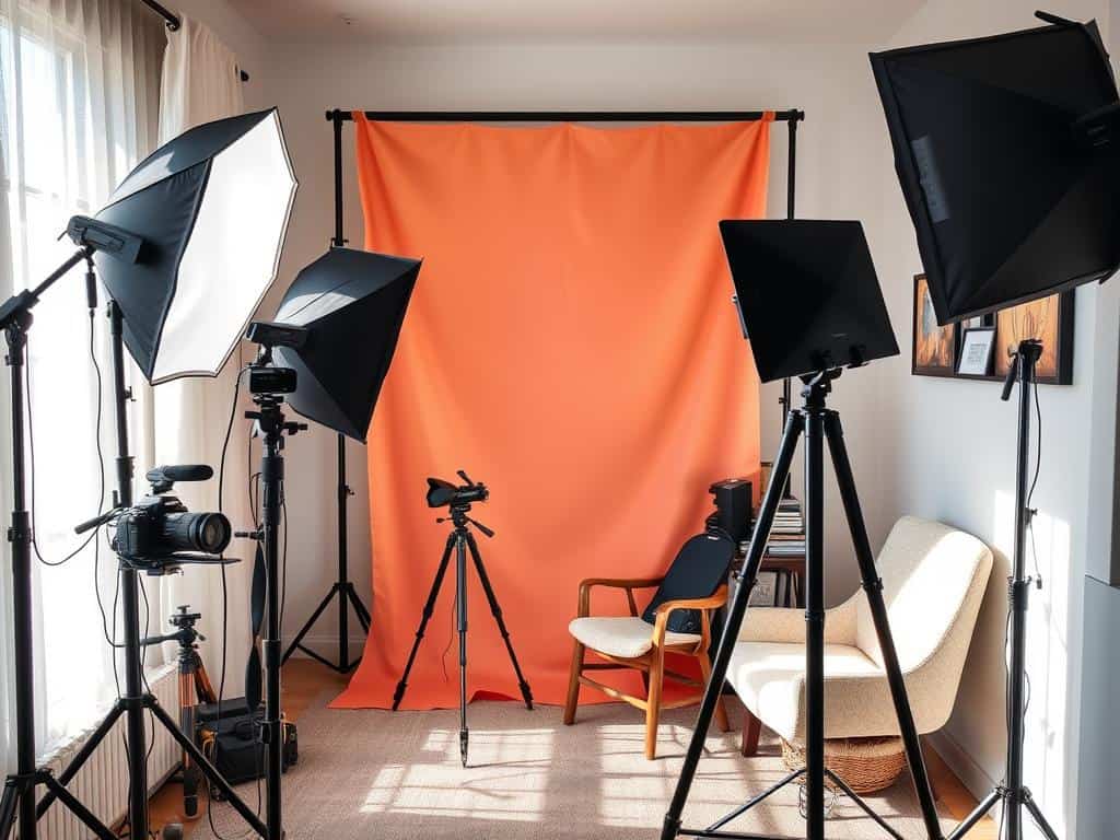 home photography studio setup