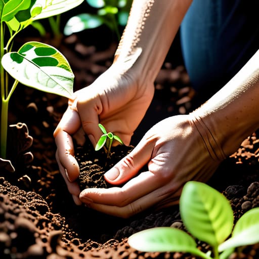 The Harvest of Patience in a garden.